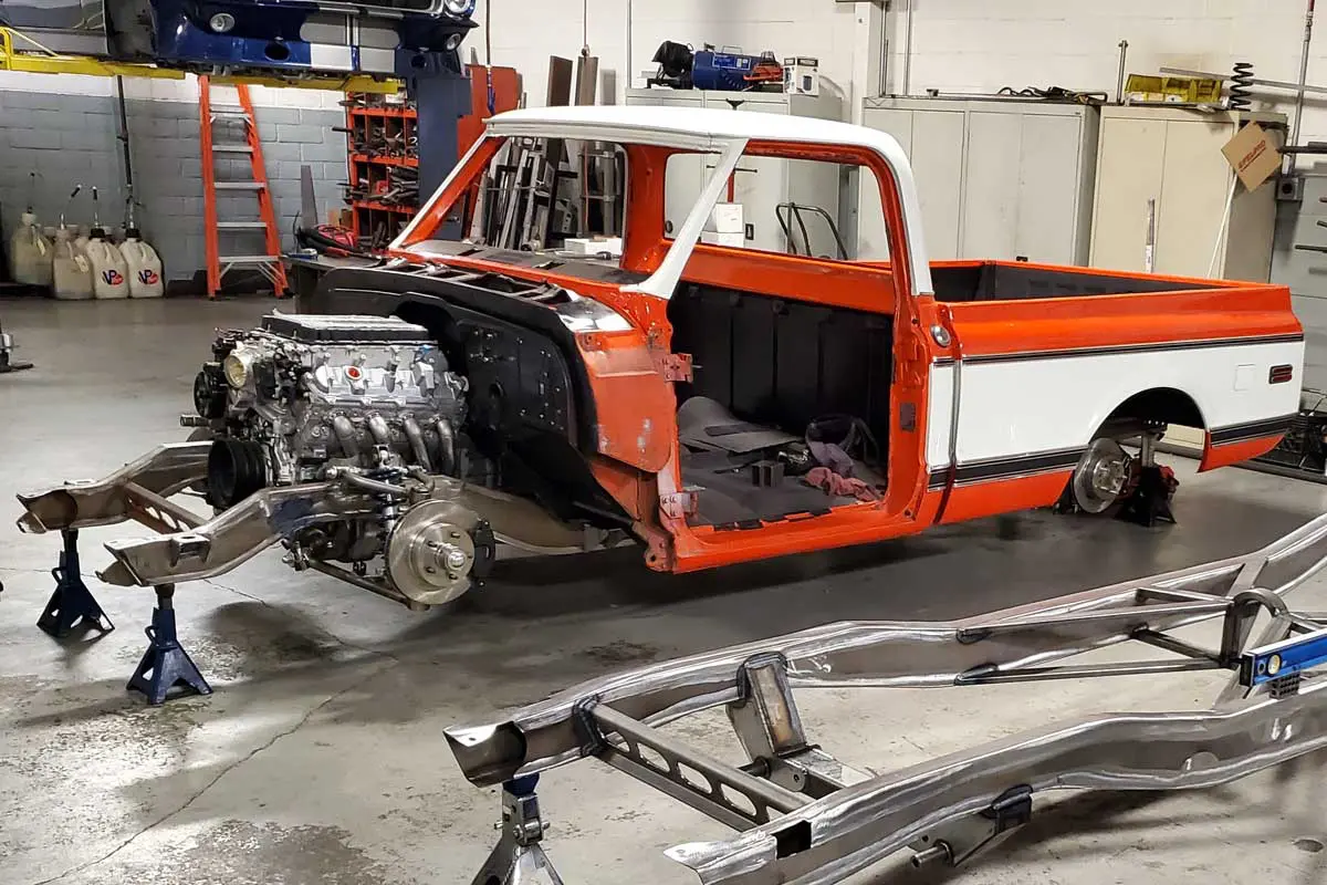 1970 Chevy C10 Wally Logan Barry's Speed Shop 8