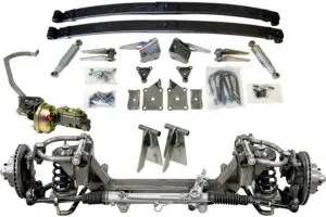 1935-1941 Ford Coil Spring IFS & Leaf Spring Rear Suspension Package