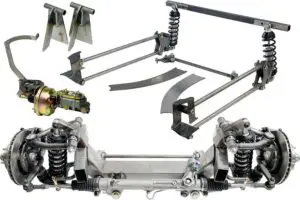 1935-1941 Ford Custom IFS & 4-Link Rear Suspension Package