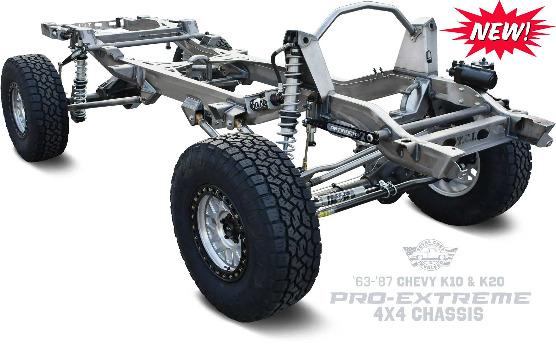 1963-1987 Chevy K10 & K20 Pro-Extreme 4x4 Chassis TCI Engineering
