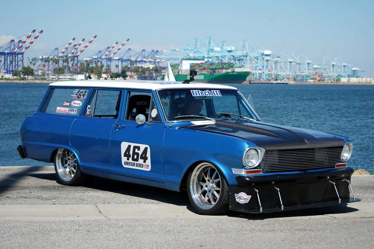 1964 Nova Wagon, Pro IFS & Torque Arm - Kevin & Harrison Beach