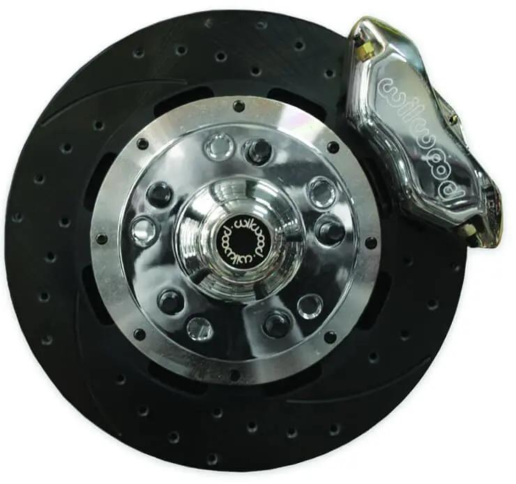 Wilwood 12" With 4 Piston Calipers Black