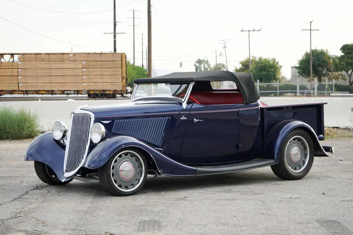 1934 Ford Pickup Dress Blues Ironmen Foundation 20