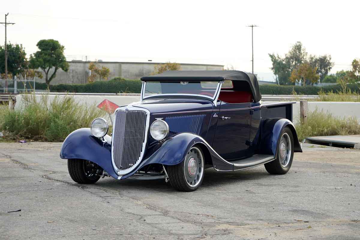 1934 Ford Pickup Dress Blues Ironmen Foundation 22