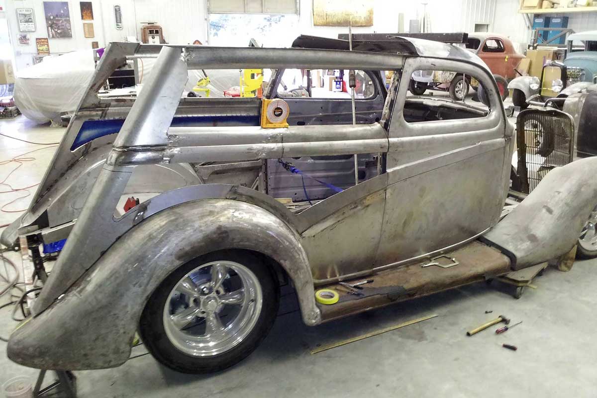 1935 Ford Tin Woody Doug Hoppe 12