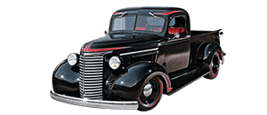 black 1937 1939 Classic Chevy Truck suspensions