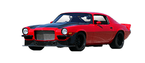 red 1970-1981 chevy camaro
