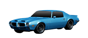 blue 1970-1981 pontiac firebird