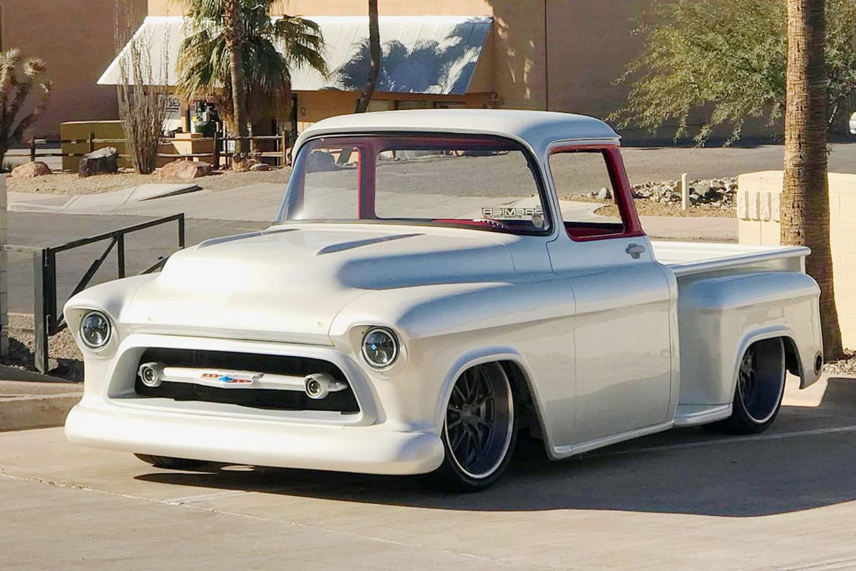 1957 Chevy Pickup "Snow White" Premiere Street Rods
