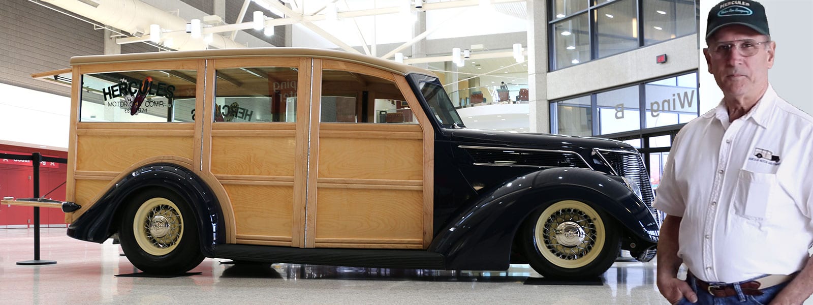 1937 Ford Woody - Cecil Taylor - Hercules Motor Cars