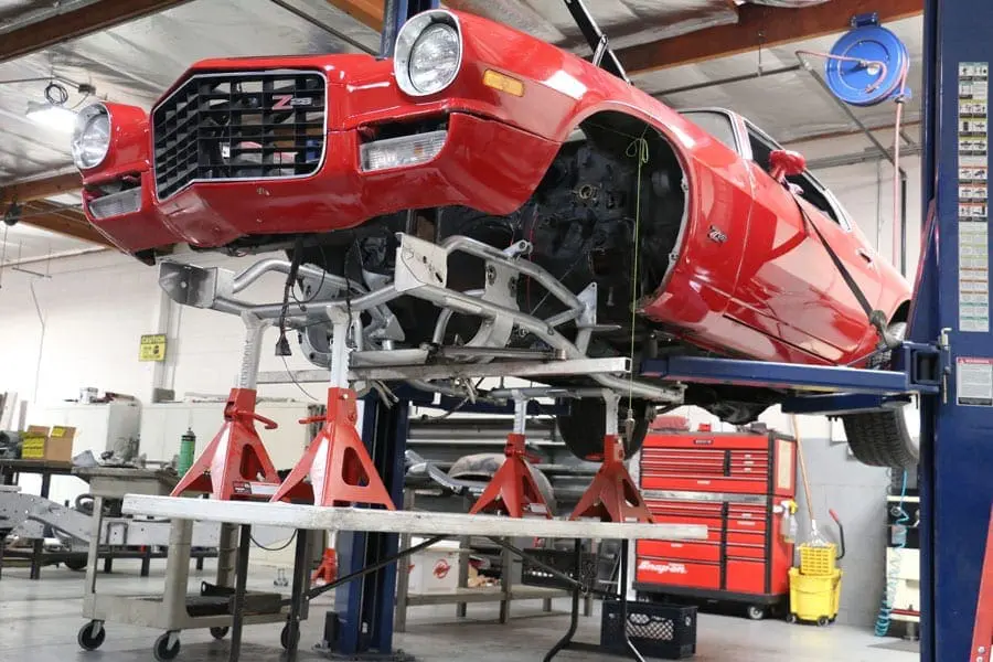 1972 Camaro "Red Dawn" TCI Project Car build