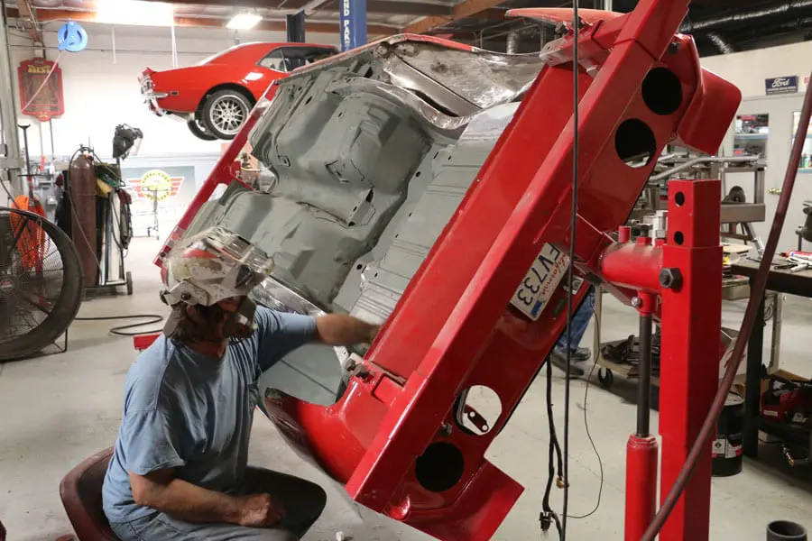 1972 Camaro "Red Dawn" TCI Project Car build