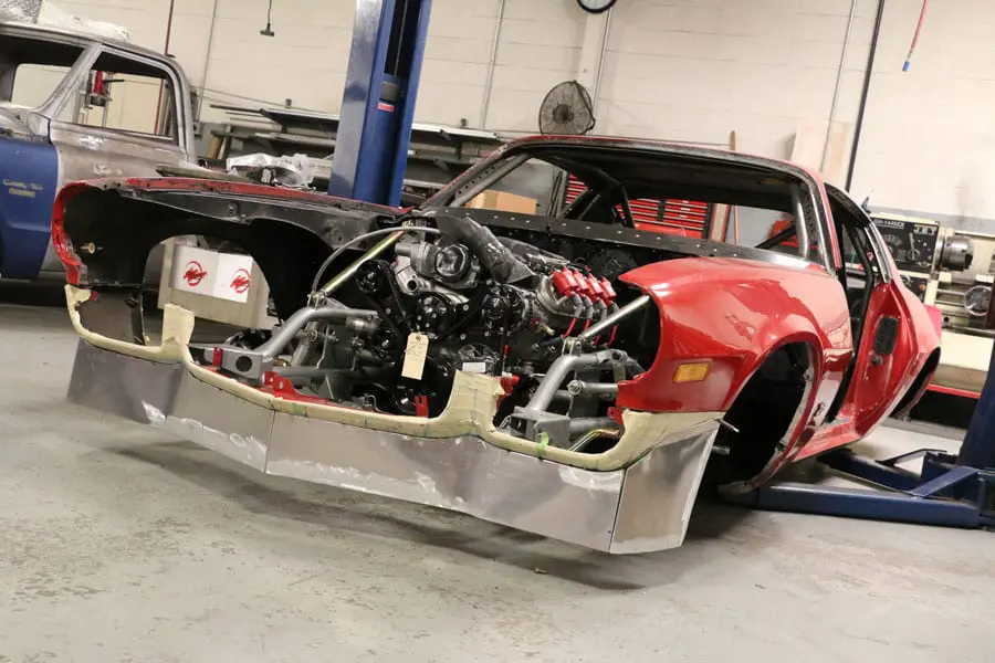 1972 Camaro "Red Dawn" TCI Project Car build