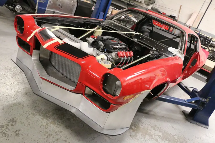 1972 Camaro "Red Dawn" TCI Project Car build
