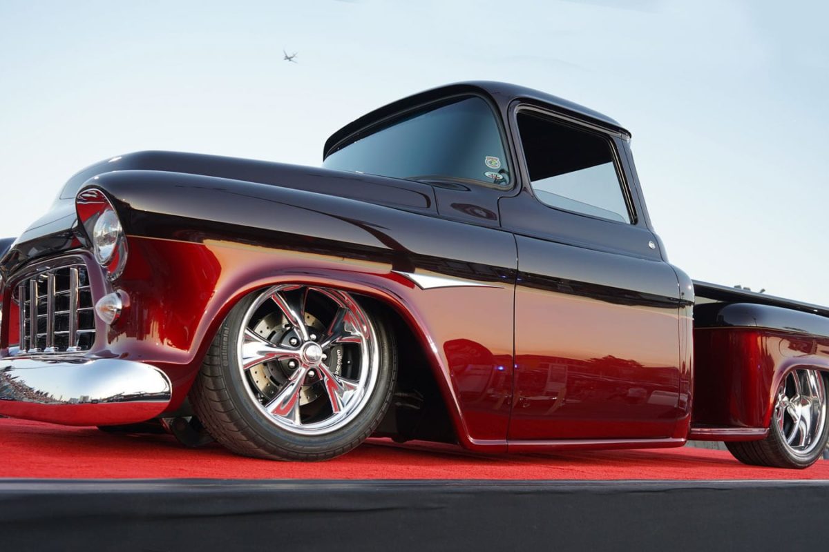 1955 Chevy Truck, Carl & Michelle Shyiak, built by Painthouse