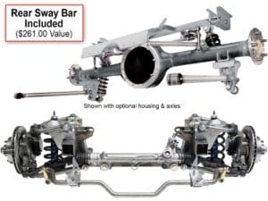 1960-1965 Ford Falcon Pro Touring IFS & 4-Link Rear Suspension Package TCI Engineering