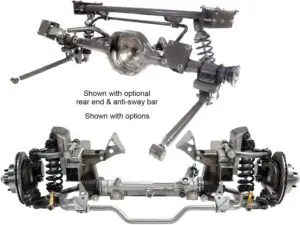 1964-1970 Ford Mustang Pro Touring IFS & 4 Link Rear Suspension Package