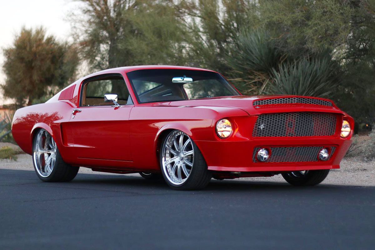 1967 Mustang, Ted Cornela, built by Red's Fabrication