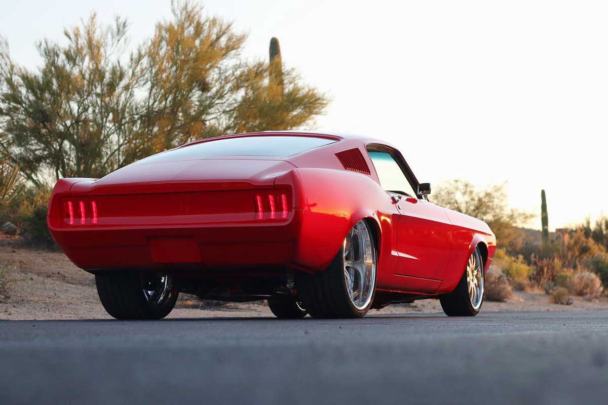 1967 Mustang, Ted Cornela, built by Red's Fabrication