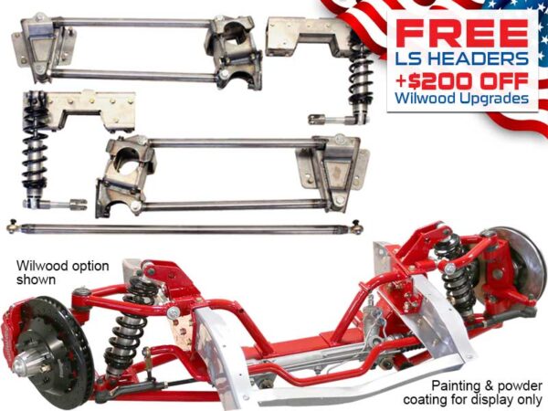 1973-1987 Chevy C10 IFS & 4 Link Package Free Headers 200 Off