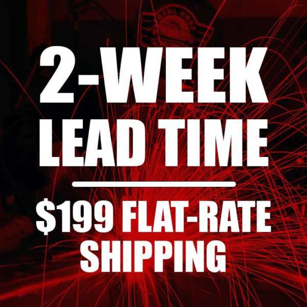 Lead Time 2 Week And Flat Rate Shipping Icon