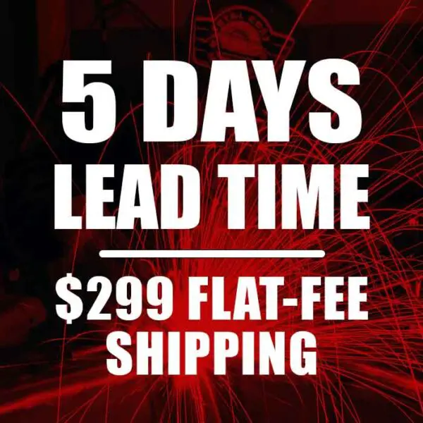 Lead Time 5 Day And Flat Rate Shipping Icon