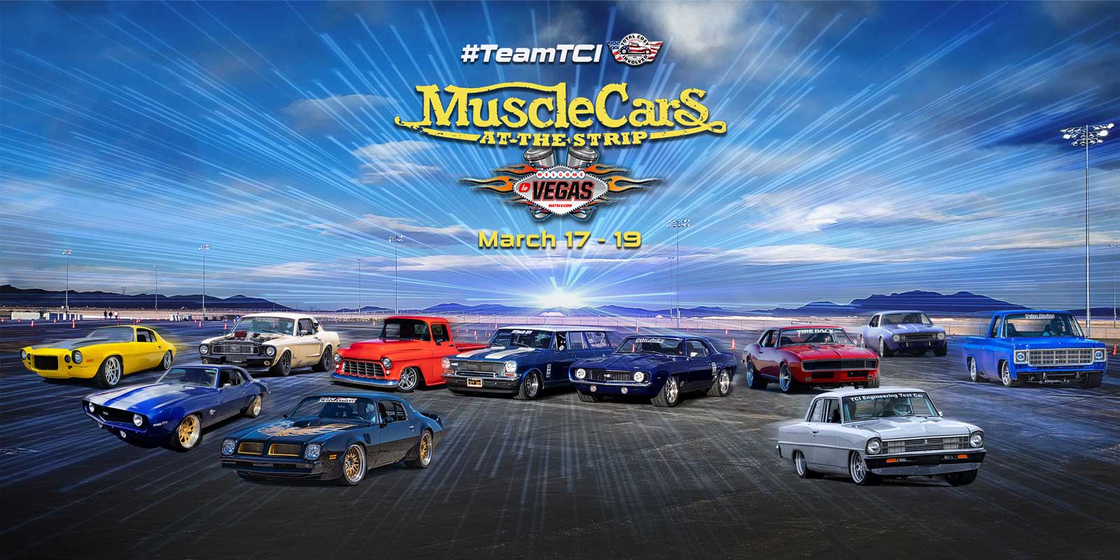 TCI Engineering Musclecars At The Strip 2023