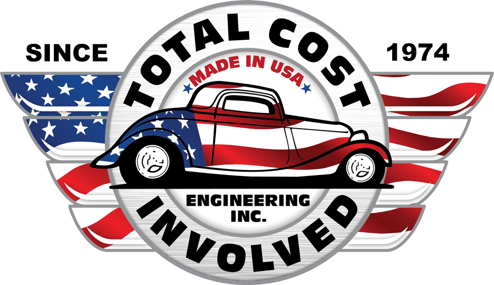 Total Cost Involved Logo Made In Usa